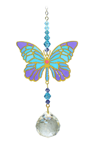 Crystal Dreams Butterfly Rainbow Maker Suncatcher