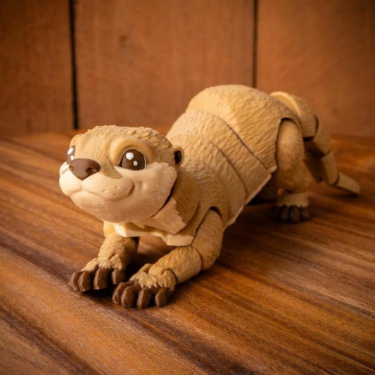Articulated River Otter - 3D Printed Posable Sensory Toy