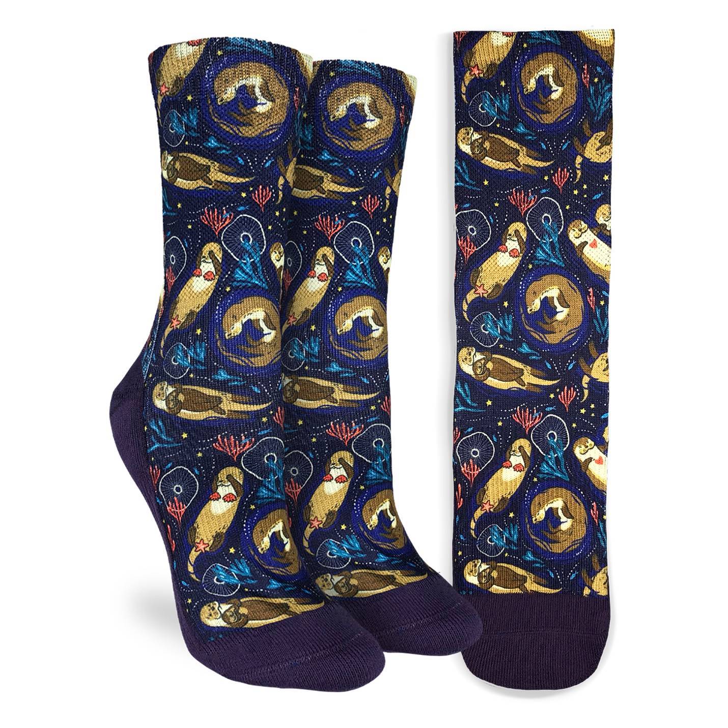 Womens Sea Otter Socks - Size 5-9 UK