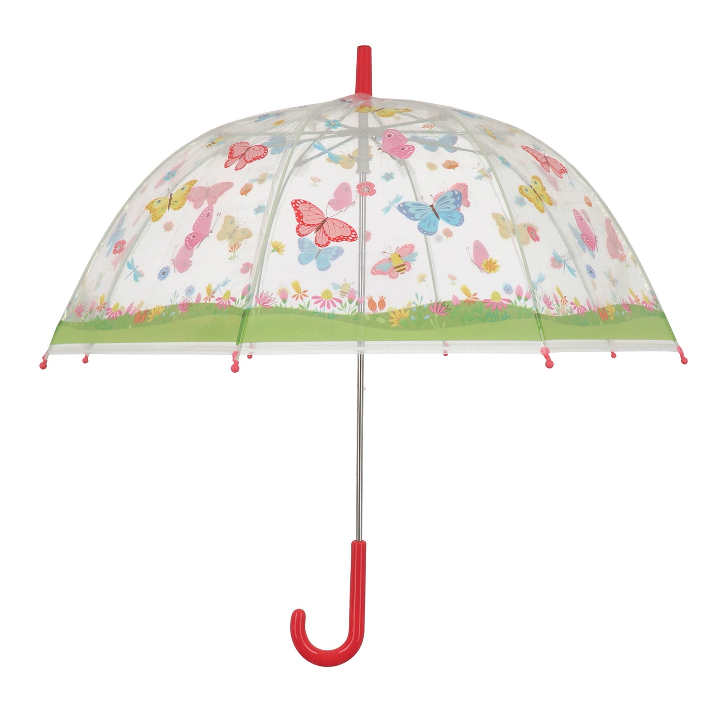 Kids Umbrella - Transparent Butterflies