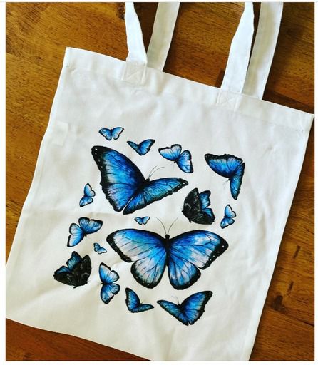 Butterfly Tote Bag