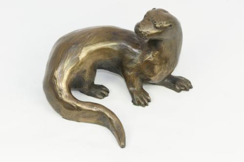 Oriele Bronze small European Otter