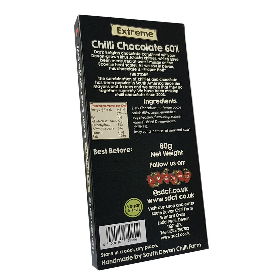 Extreme Chilli Chocolate