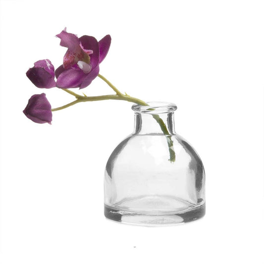 Round Glass Bud Vases