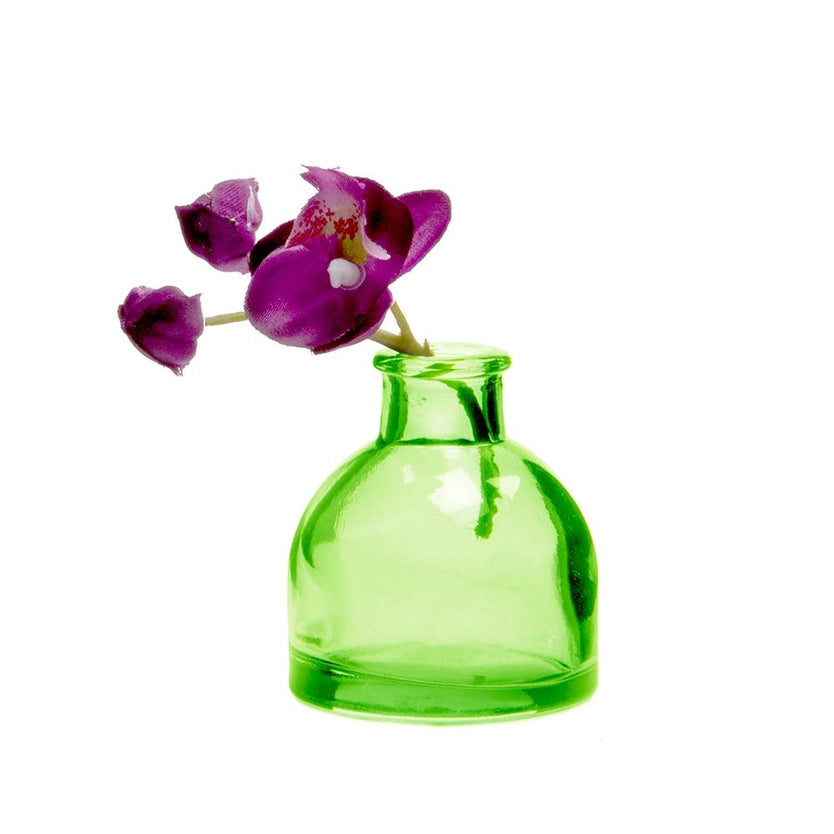 Round Glass Bud Vases