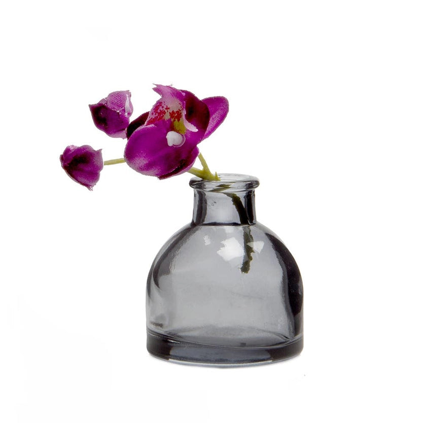 Round Glass Bud Vases