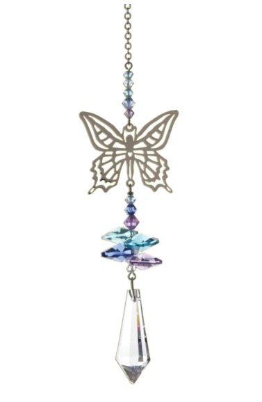 Crystal Fantasies Butterfly Rainbow Maker Suncatcher