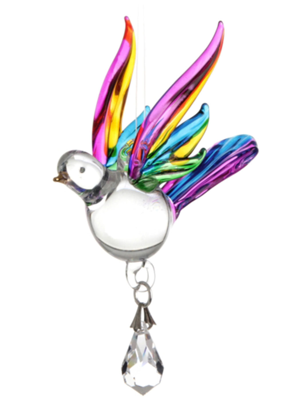 Fantasy Glass Songbird Rainbow Maker SunCatcher